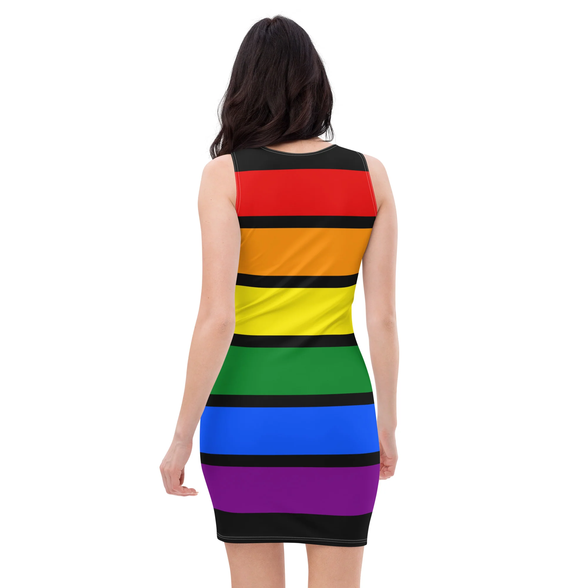 Black Rainbow Dress - Image 4