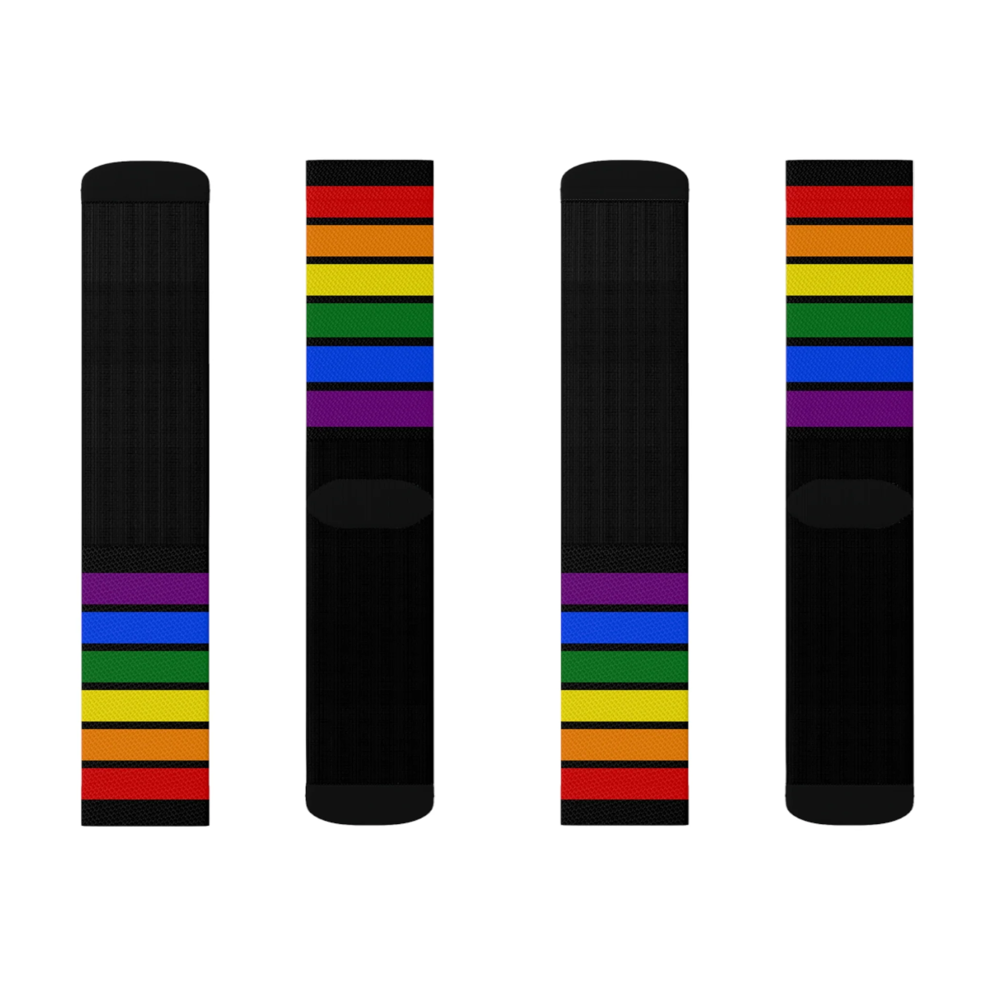 Black Rainbow Socks - Image 10