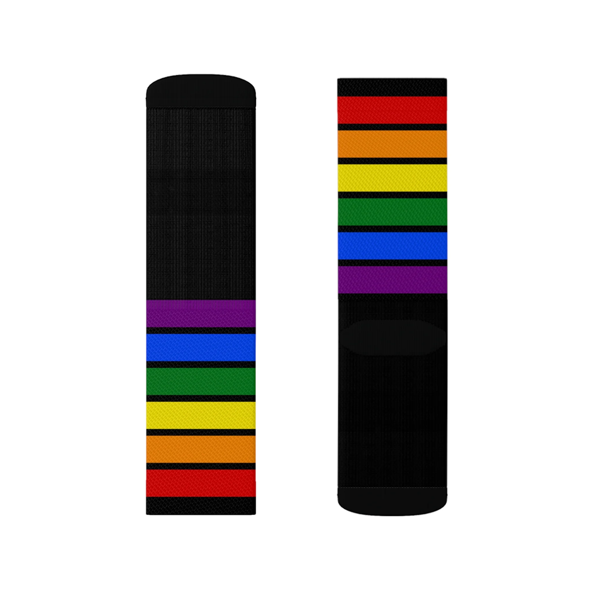 Black Rainbow Socks - Image 3