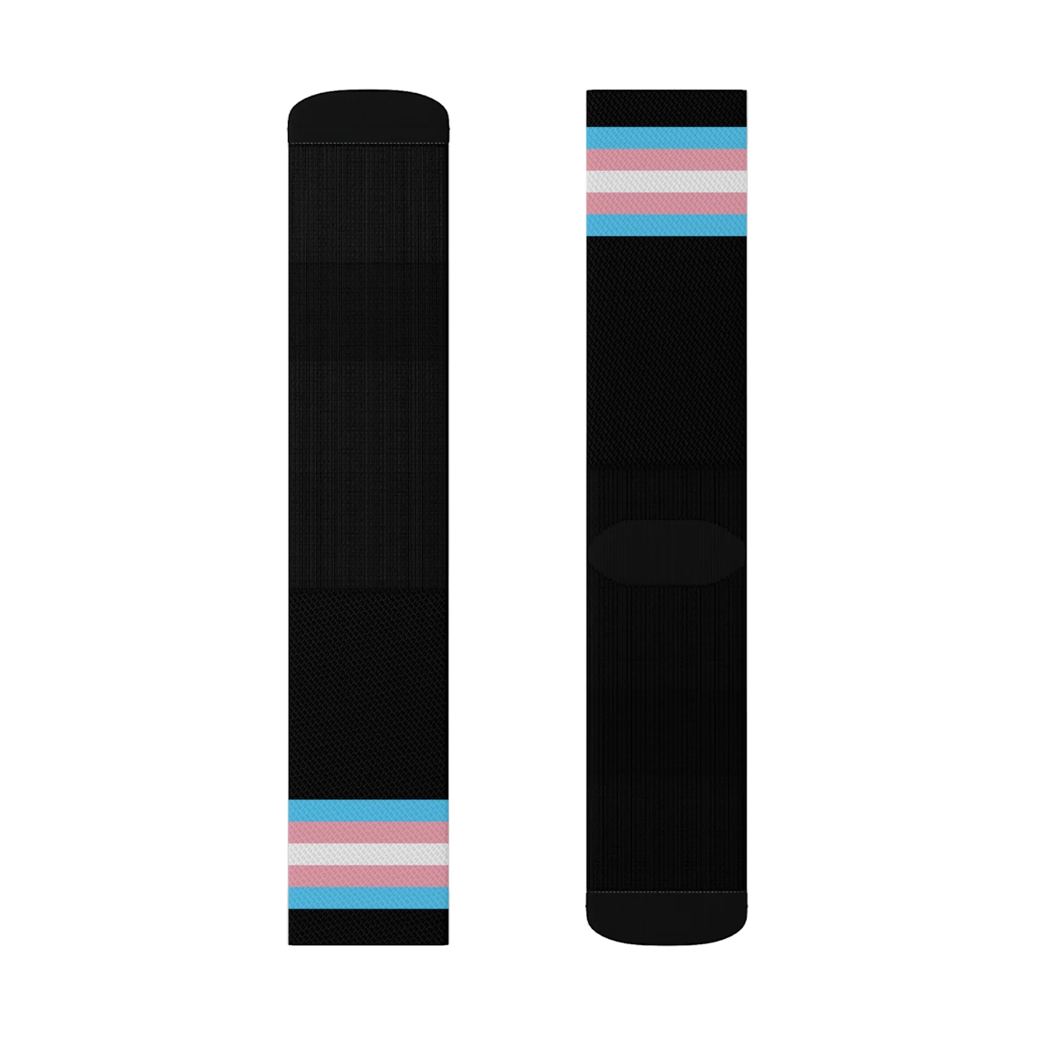 Black Trans Pride Socks - Image 11