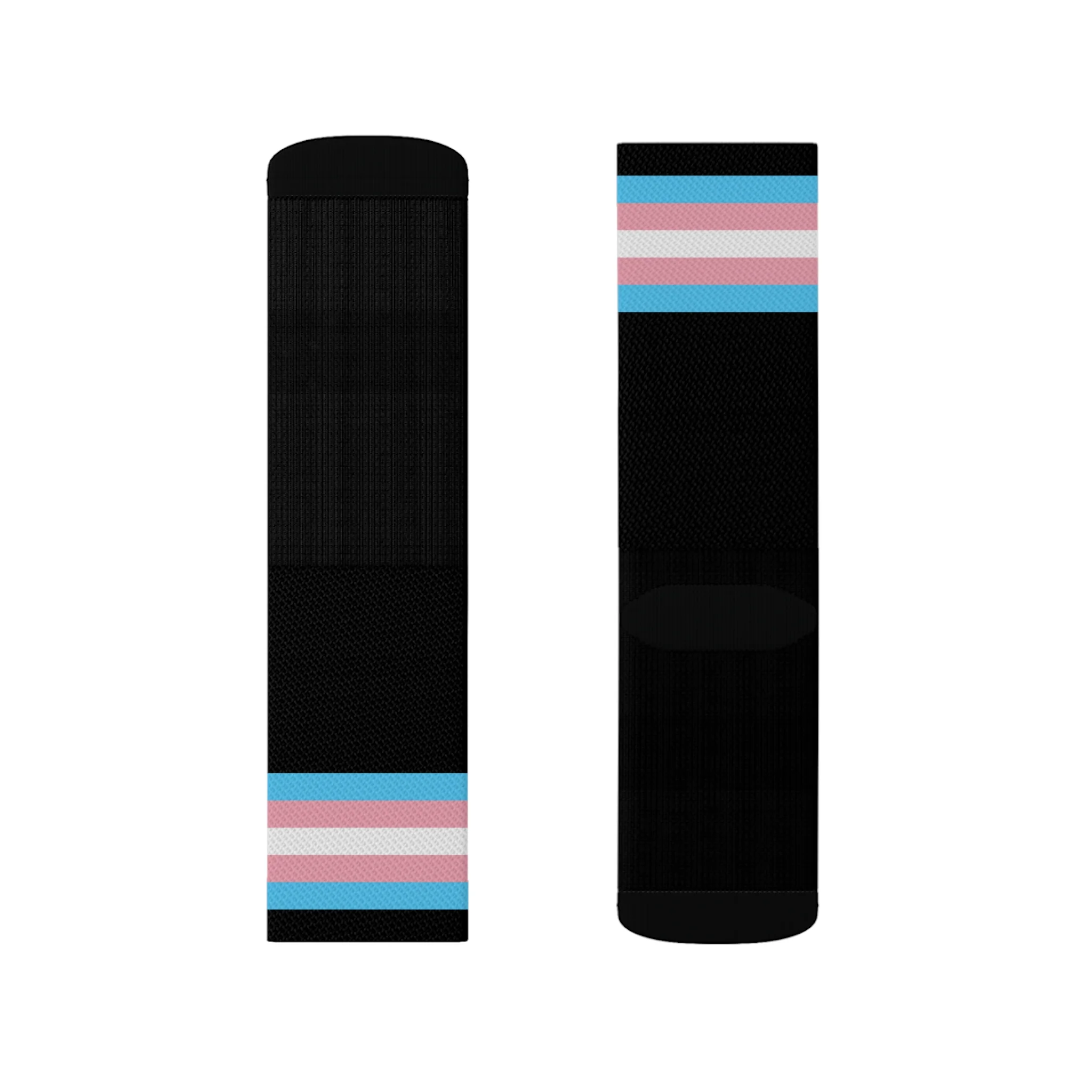 Black Trans Pride Socks - Image 7