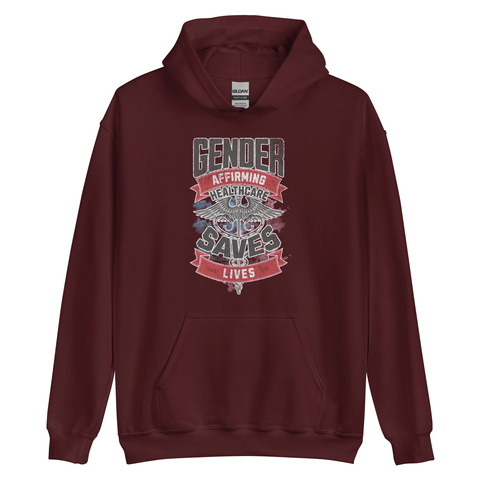 Gender Affirming Healthcare Saves Lives Hoodie - Image 3