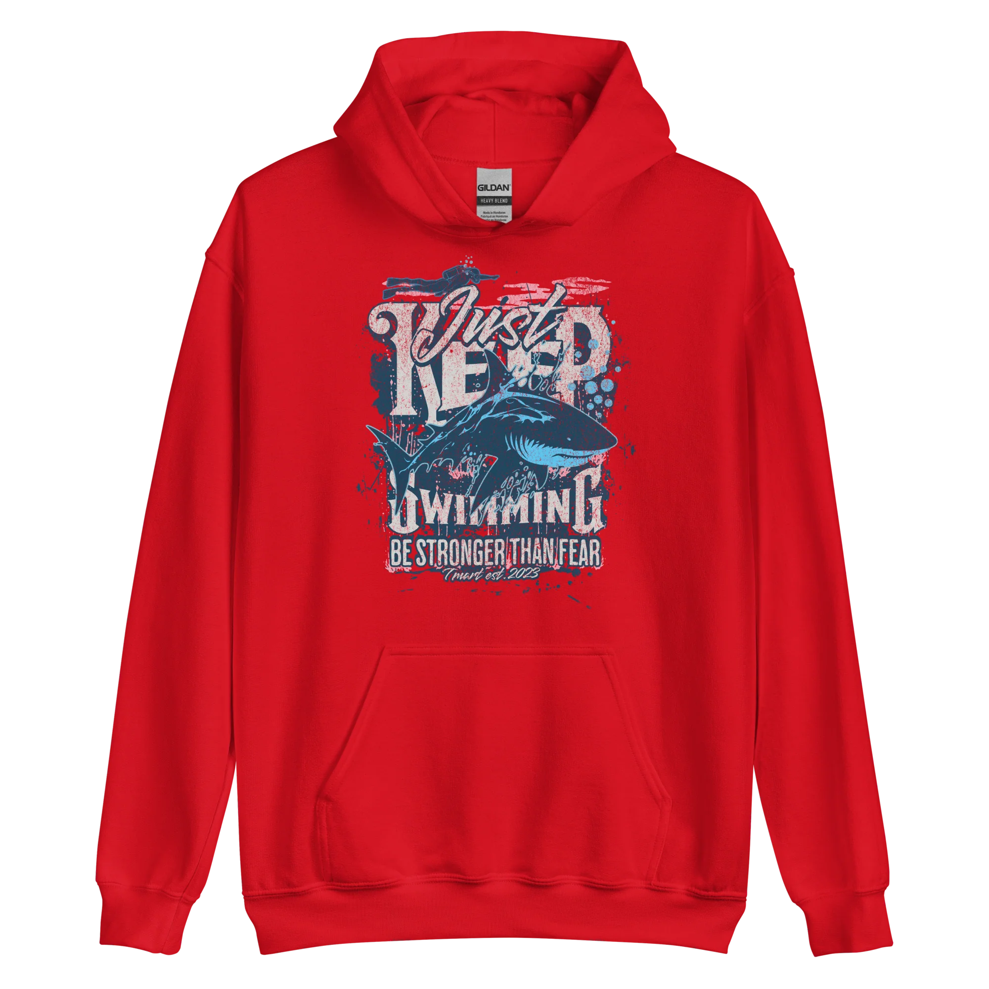 Just Keep Swimming Hoodie - Image 4