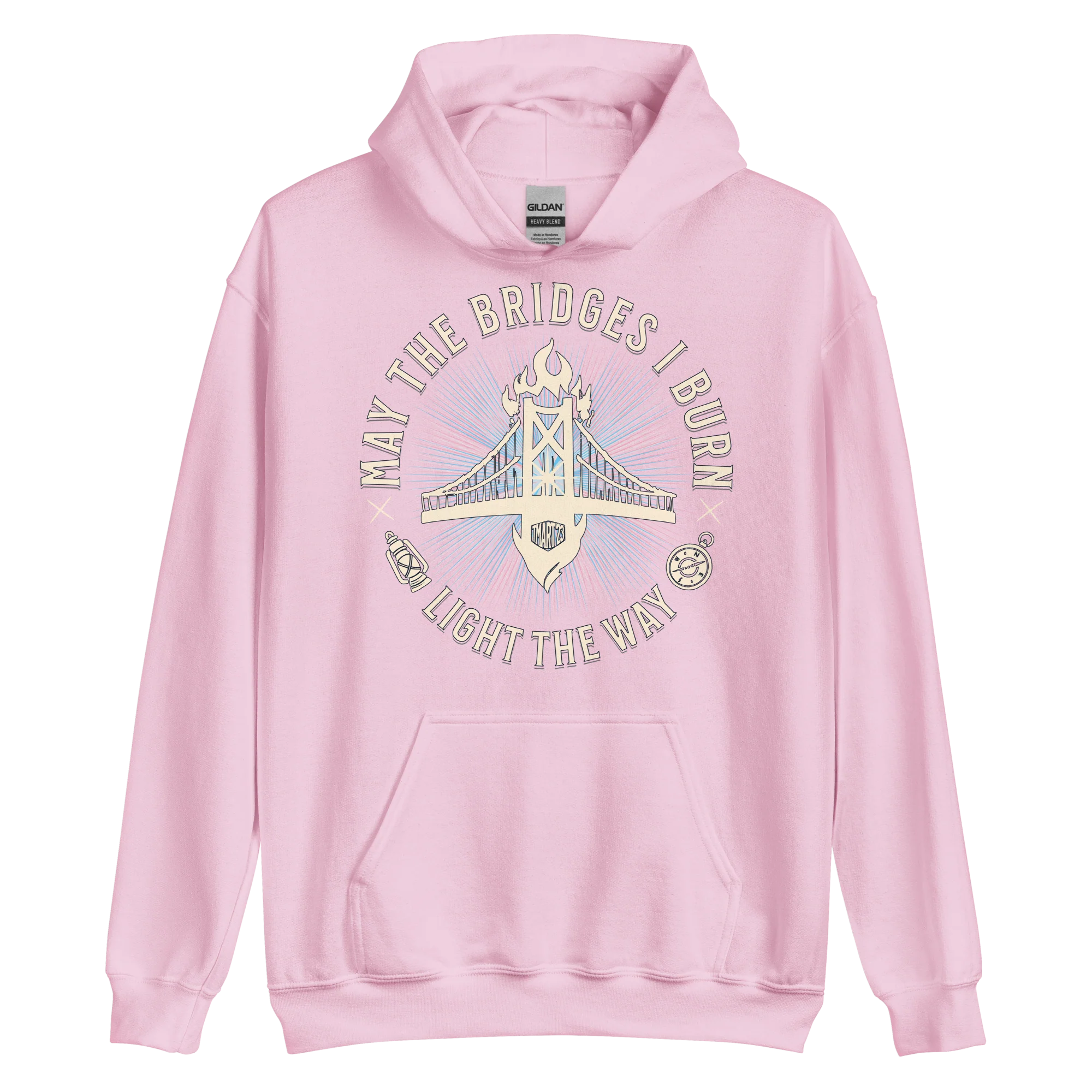 May The Bridges I Burn Light The Way Hoodie - Image 11