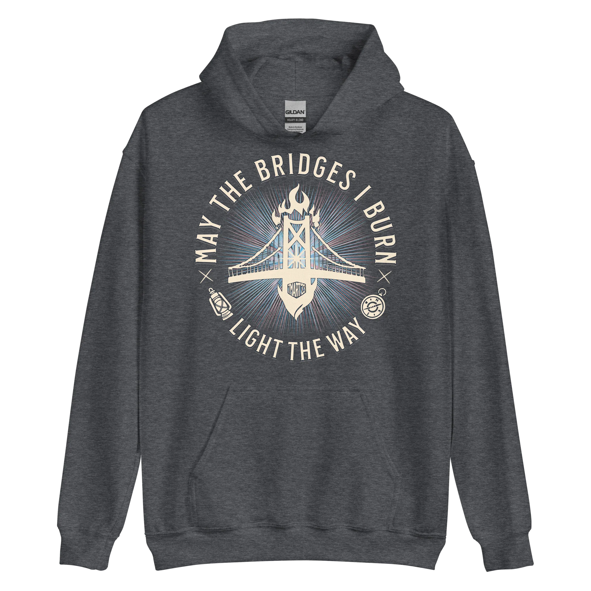 May The Bridges I Burn Light The Way Hoodie - Image 5