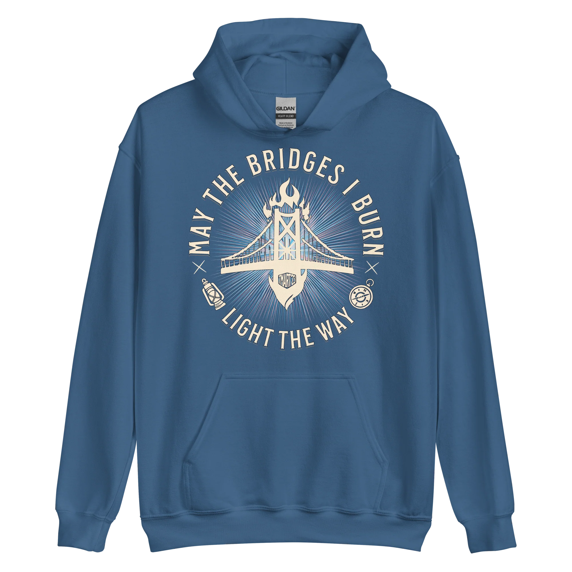 May The Bridges I Burn Light The Way Hoodie - Image 6