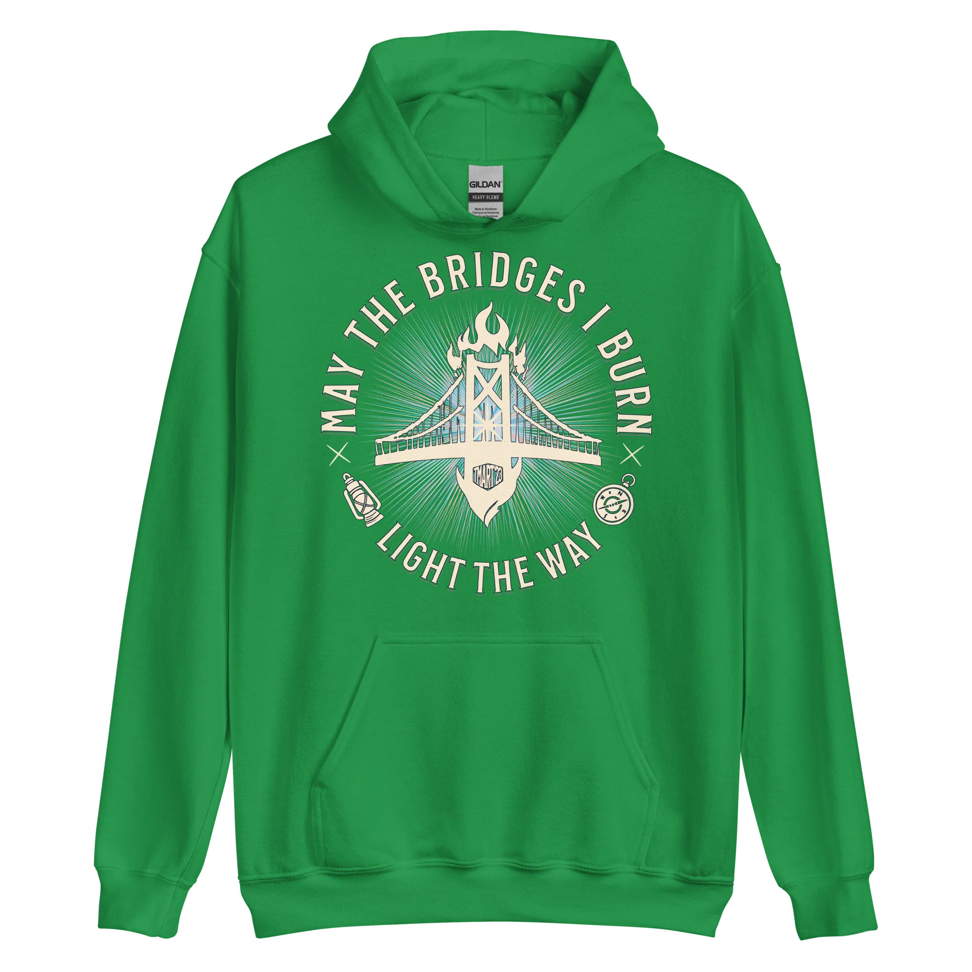 May The Bridges I Burn Light The Way Hoodie - Image 7