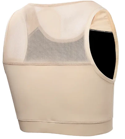 Mesh Back Comfort Band Binder Beige - Image 3