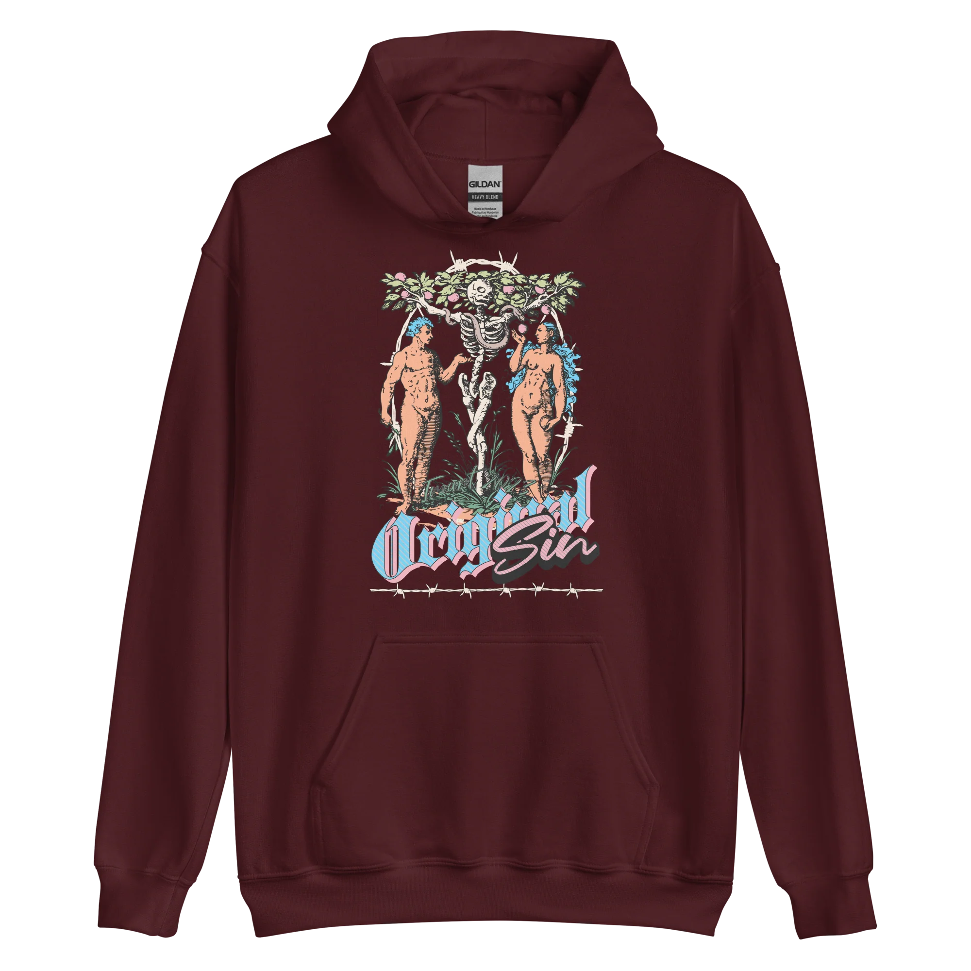 Original Sin Only with Barbed Wire Hoodie - Image 3