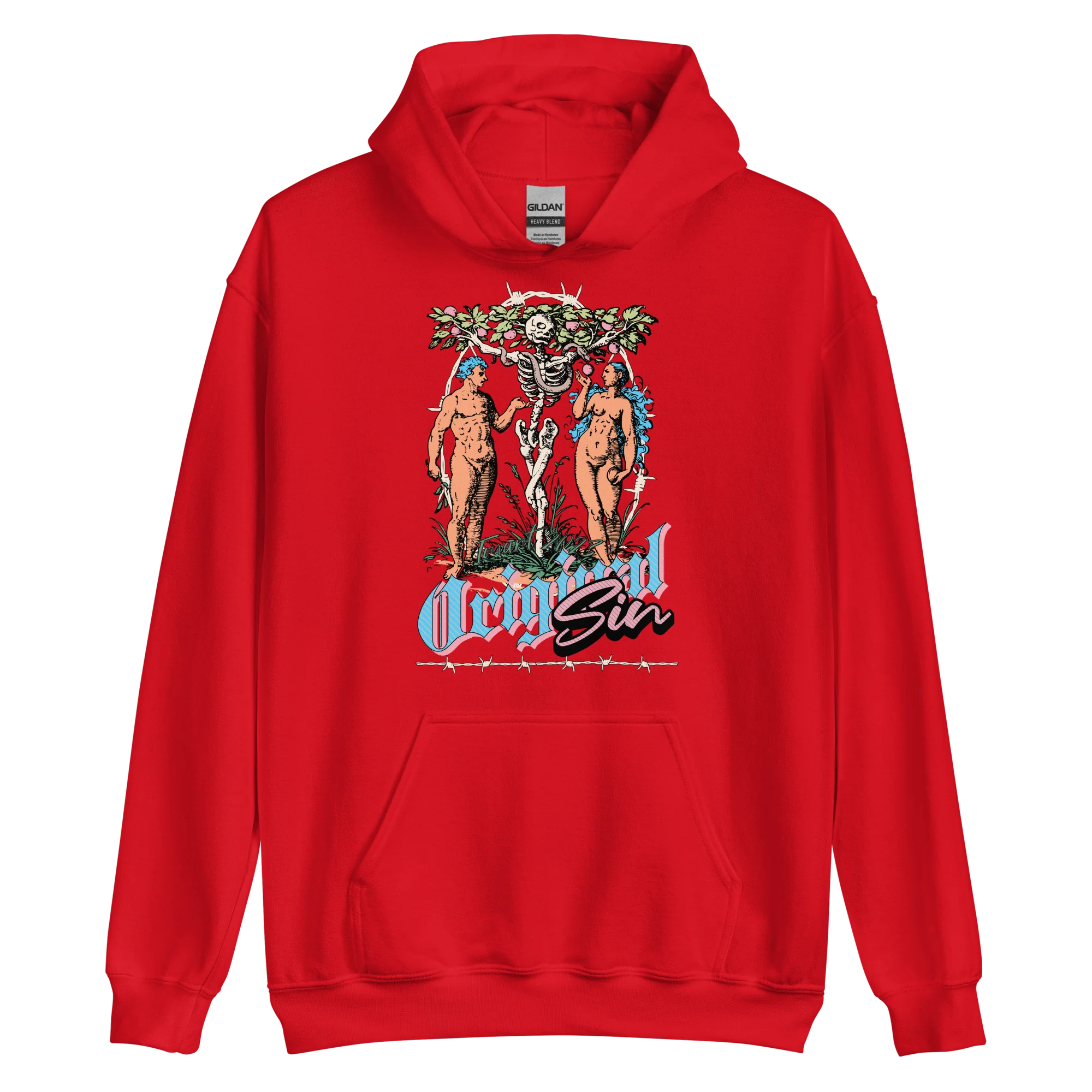 Original Sin Only with Barbed Wire Hoodie - Image 4