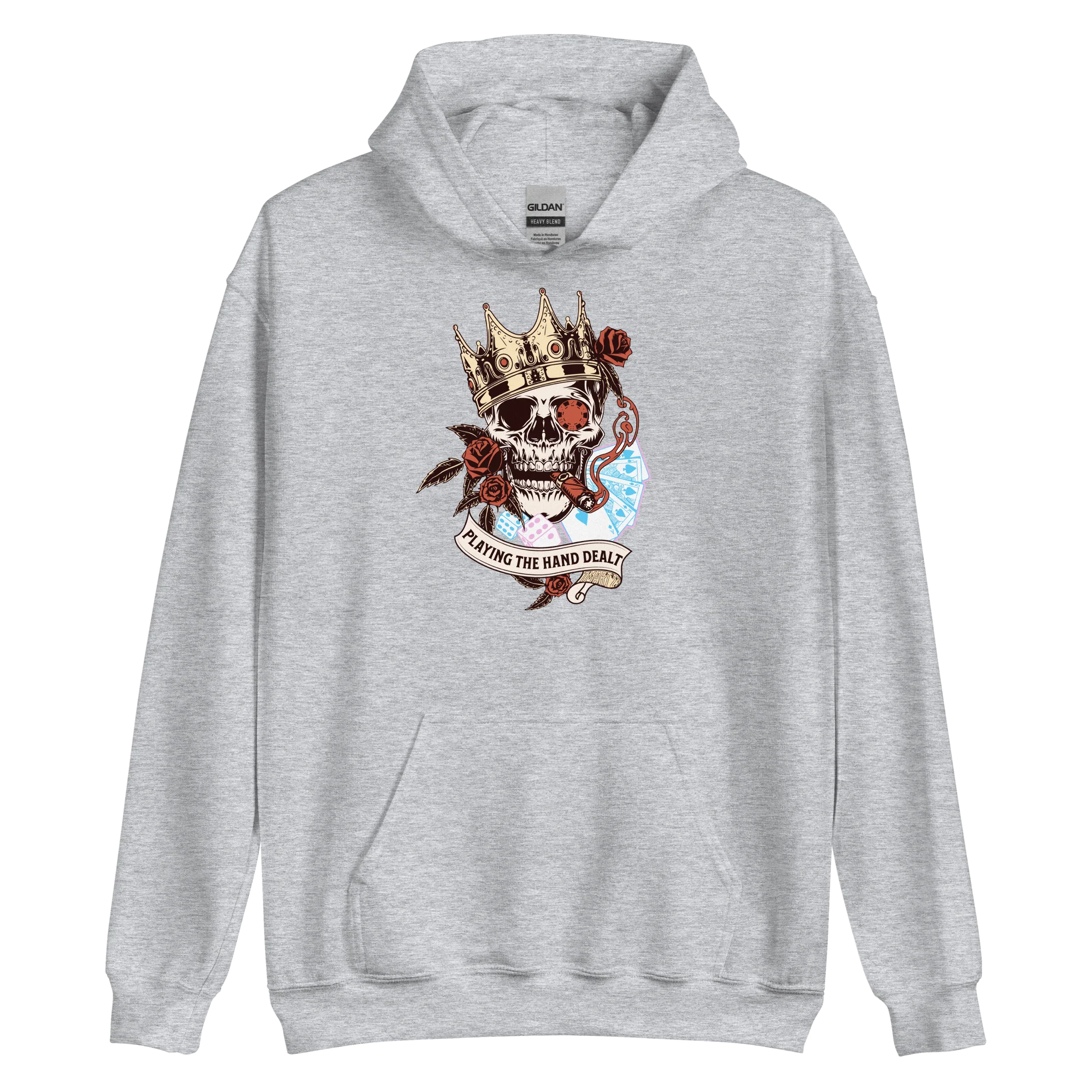 Playing the Hand Dealt Hoodie - Image 10