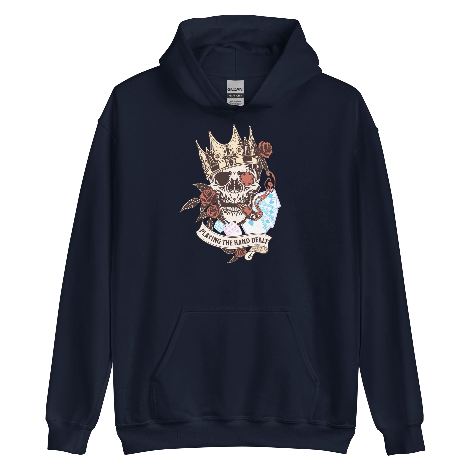 Playing the Hand Dealt Hoodie - Image 3