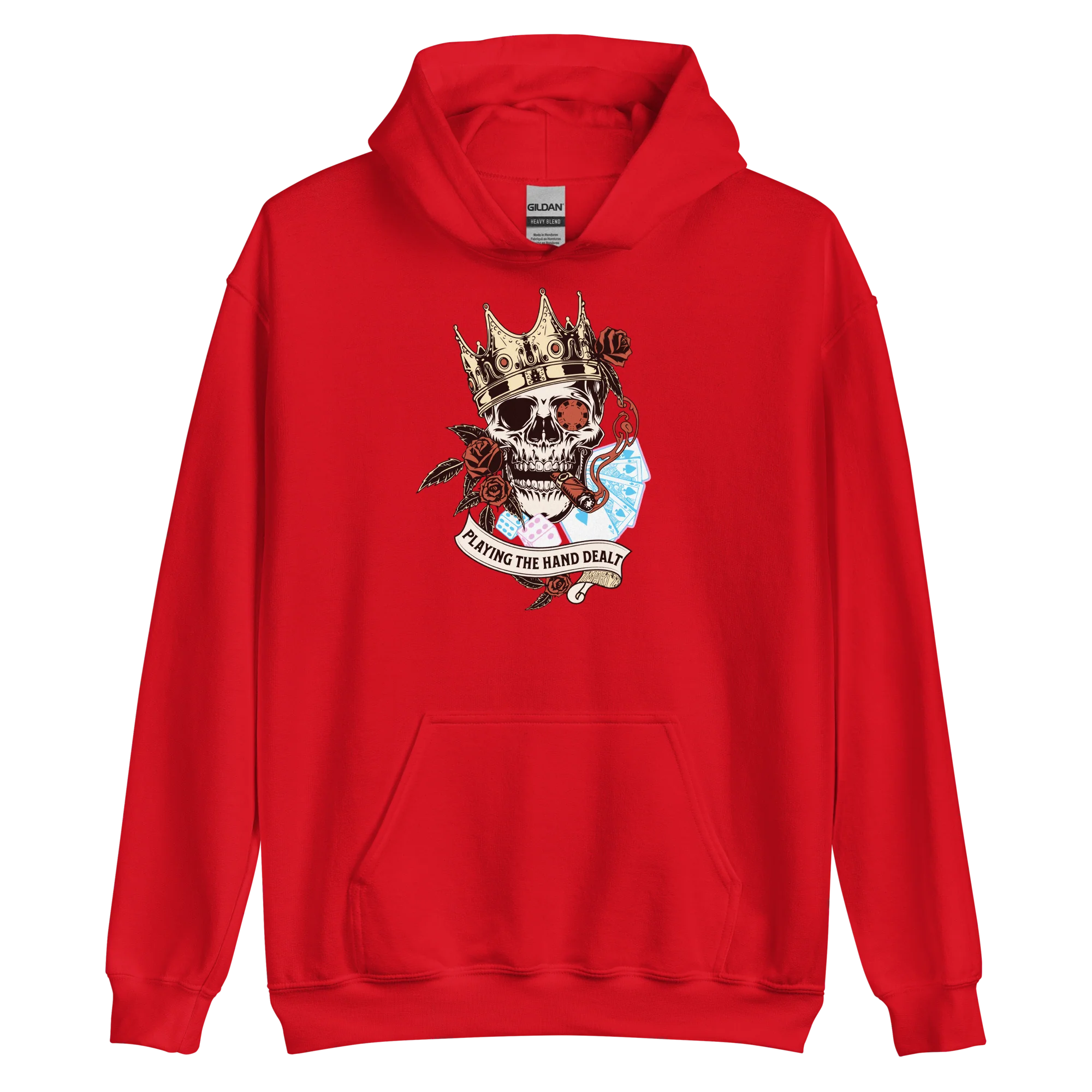 Playing the Hand Dealt Hoodie - Image 5