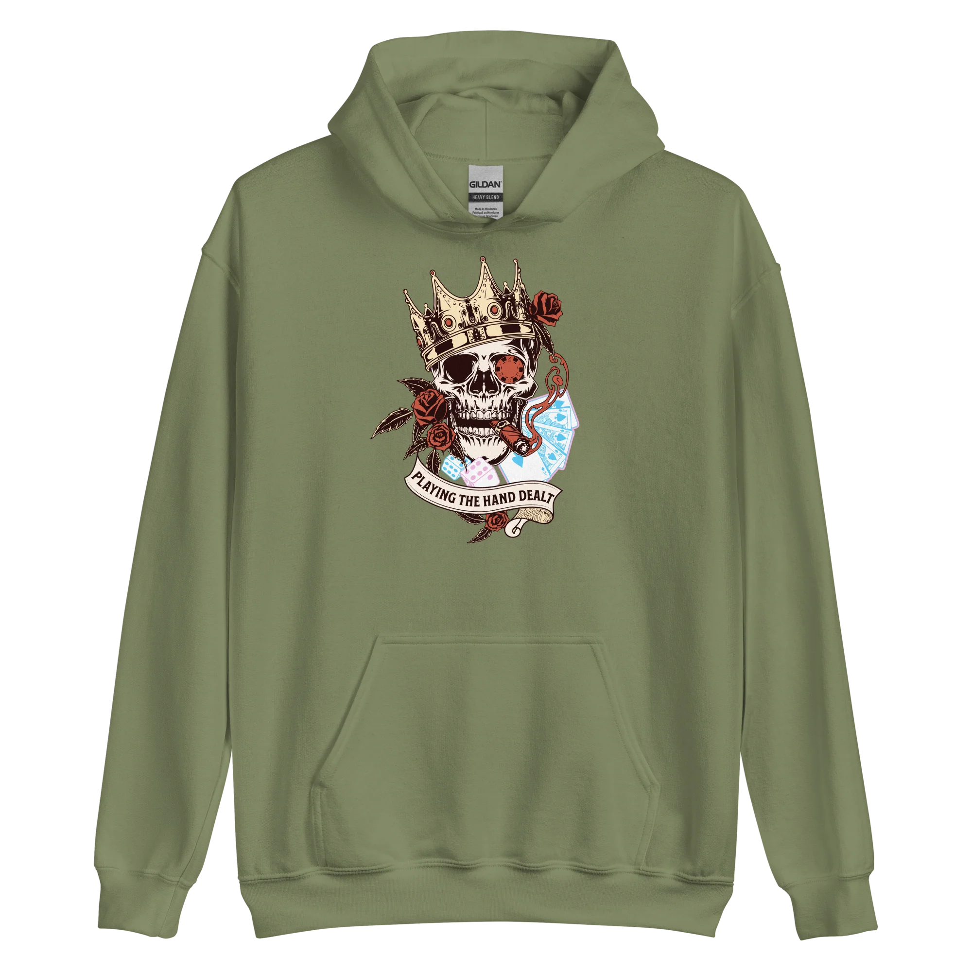 Playing the Hand Dealt Hoodie - Image 9