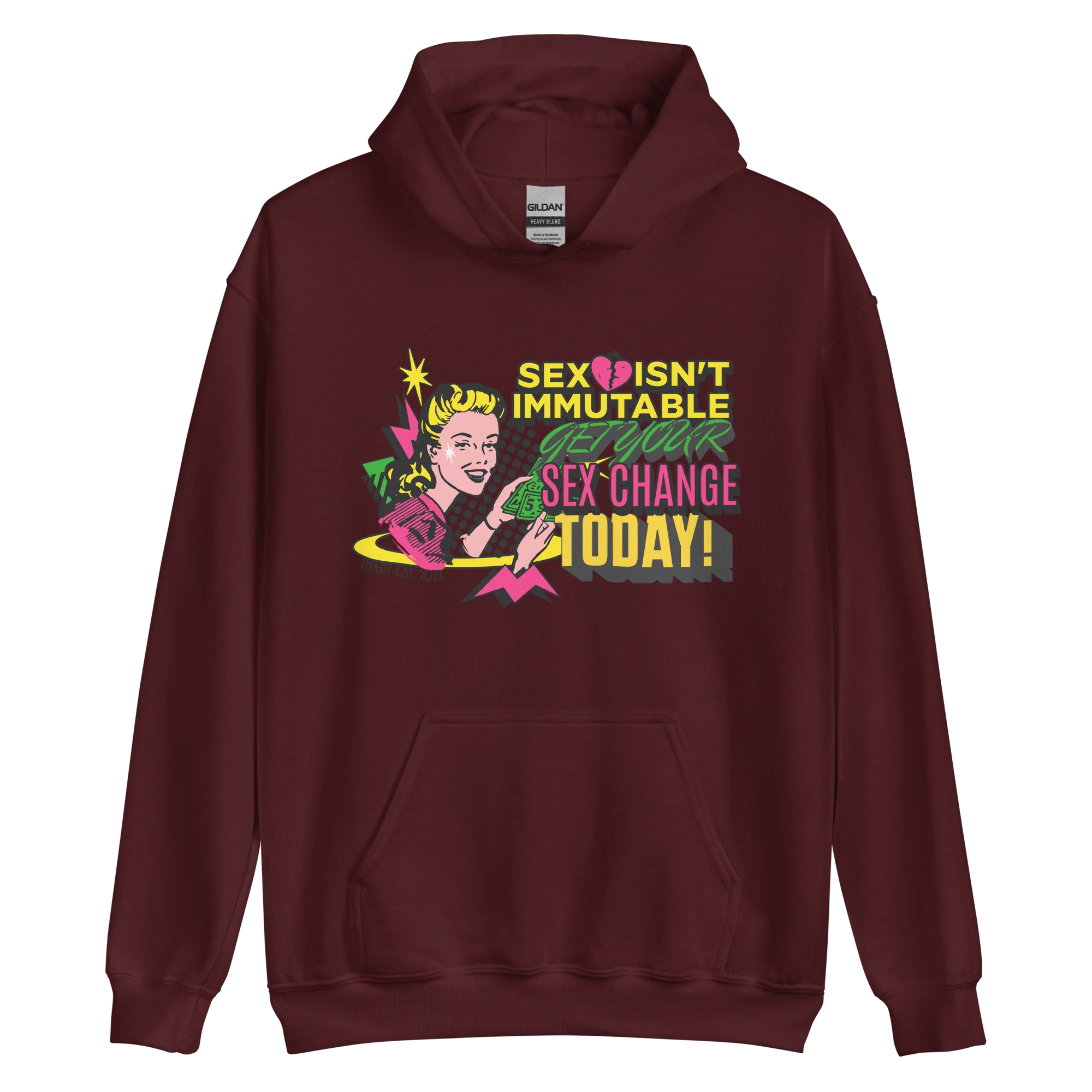 Retro Sex Change Hoodie - Image 3