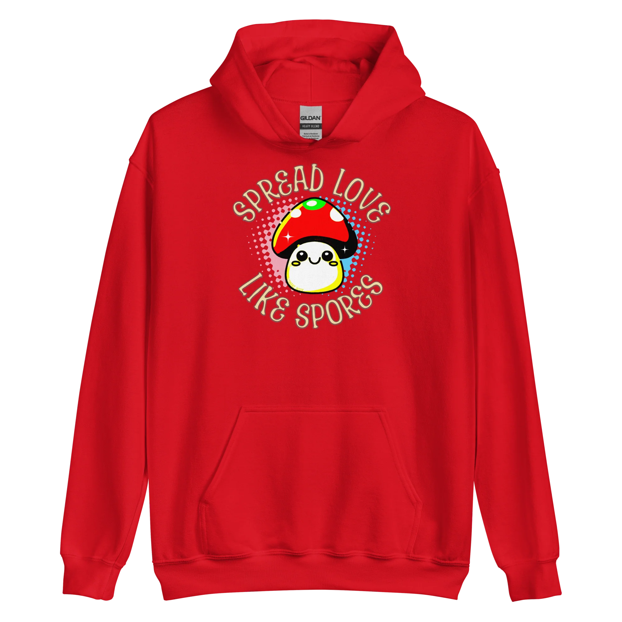 Spread Love Like Spores Hoodie - Image 4