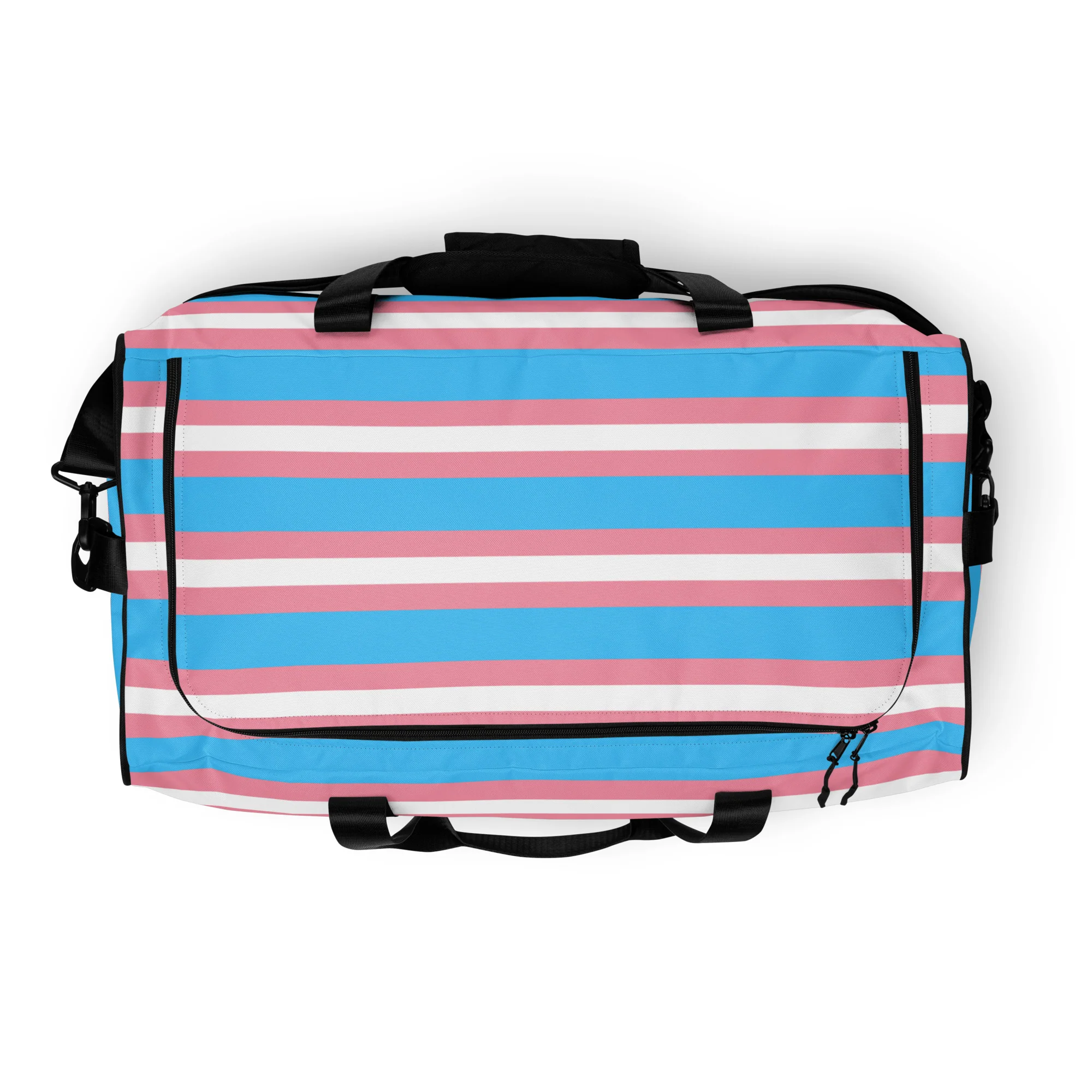 Trans Flag Duffle bag - Image 10
