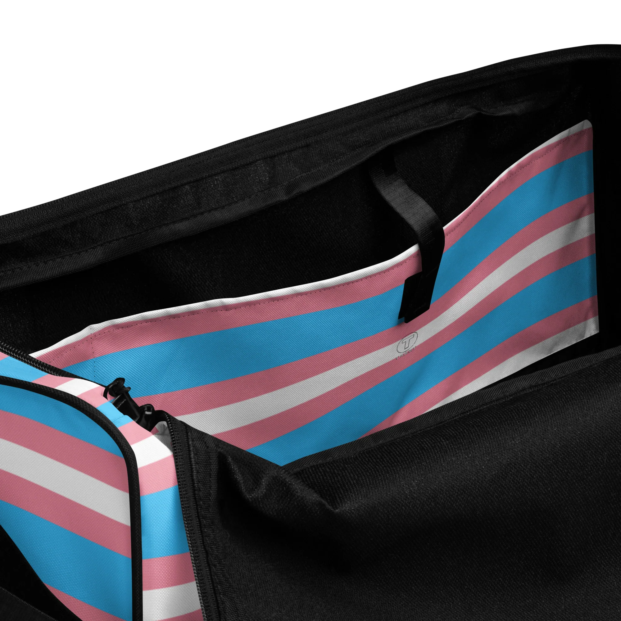 Trans Flag Duffle bag - Image 12