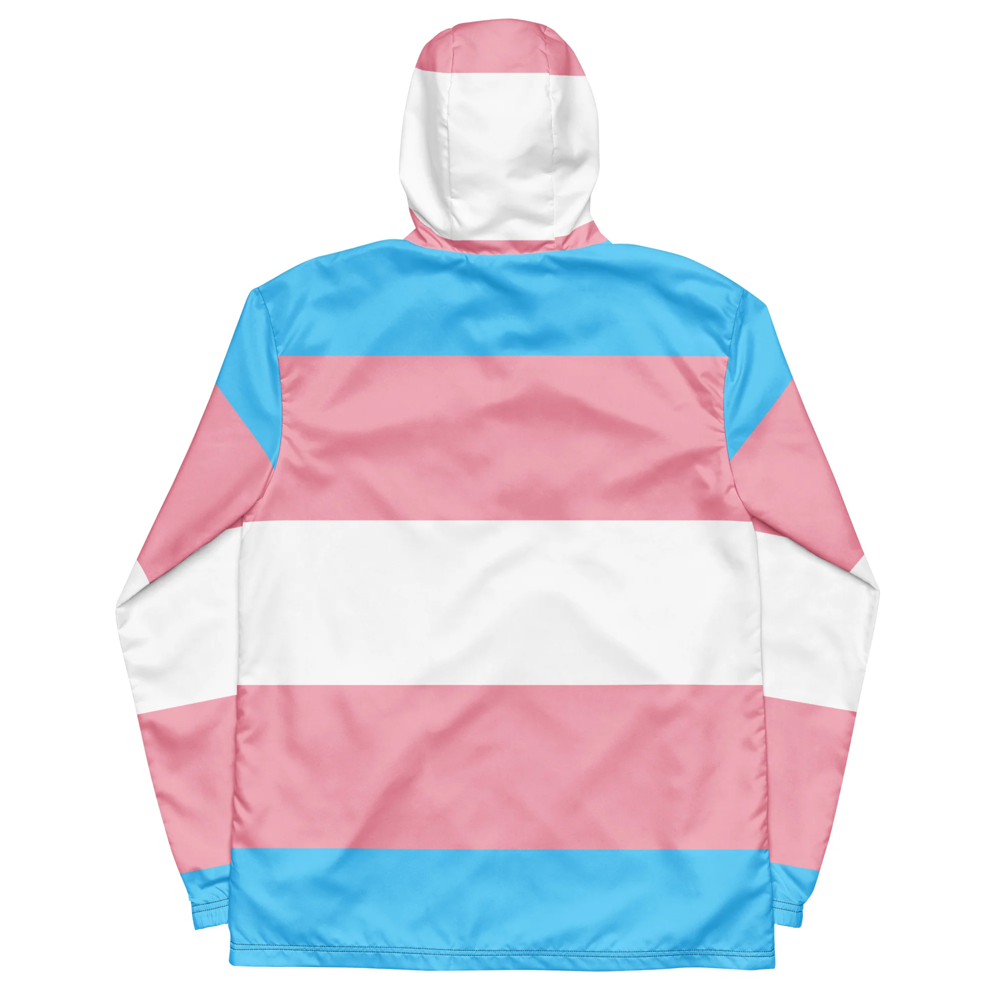 Trans Flag Men’s windbreaker - Image 9