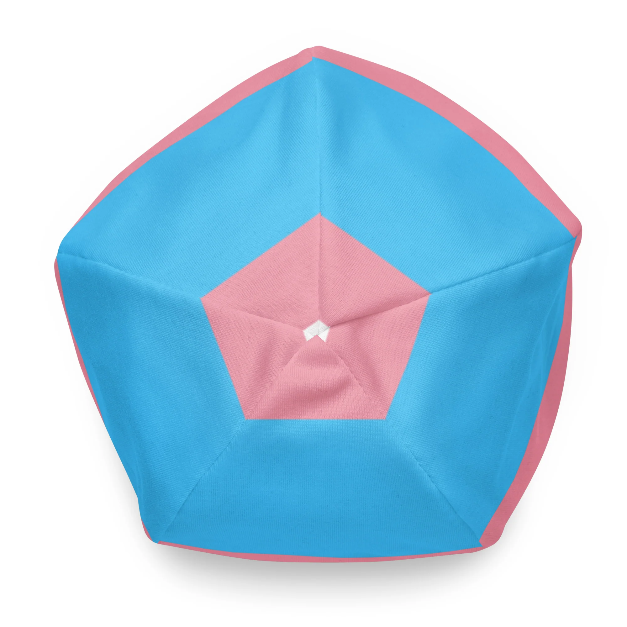 Trans Flag Print Beanie - Image 6