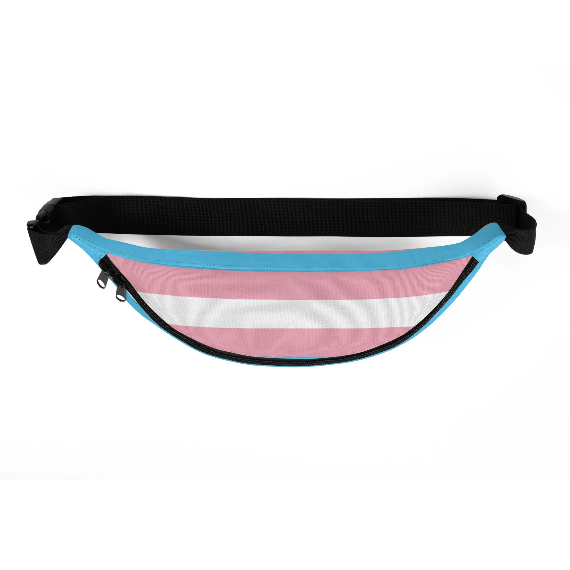 Trans Flag Print Fanny Pack - Image 6