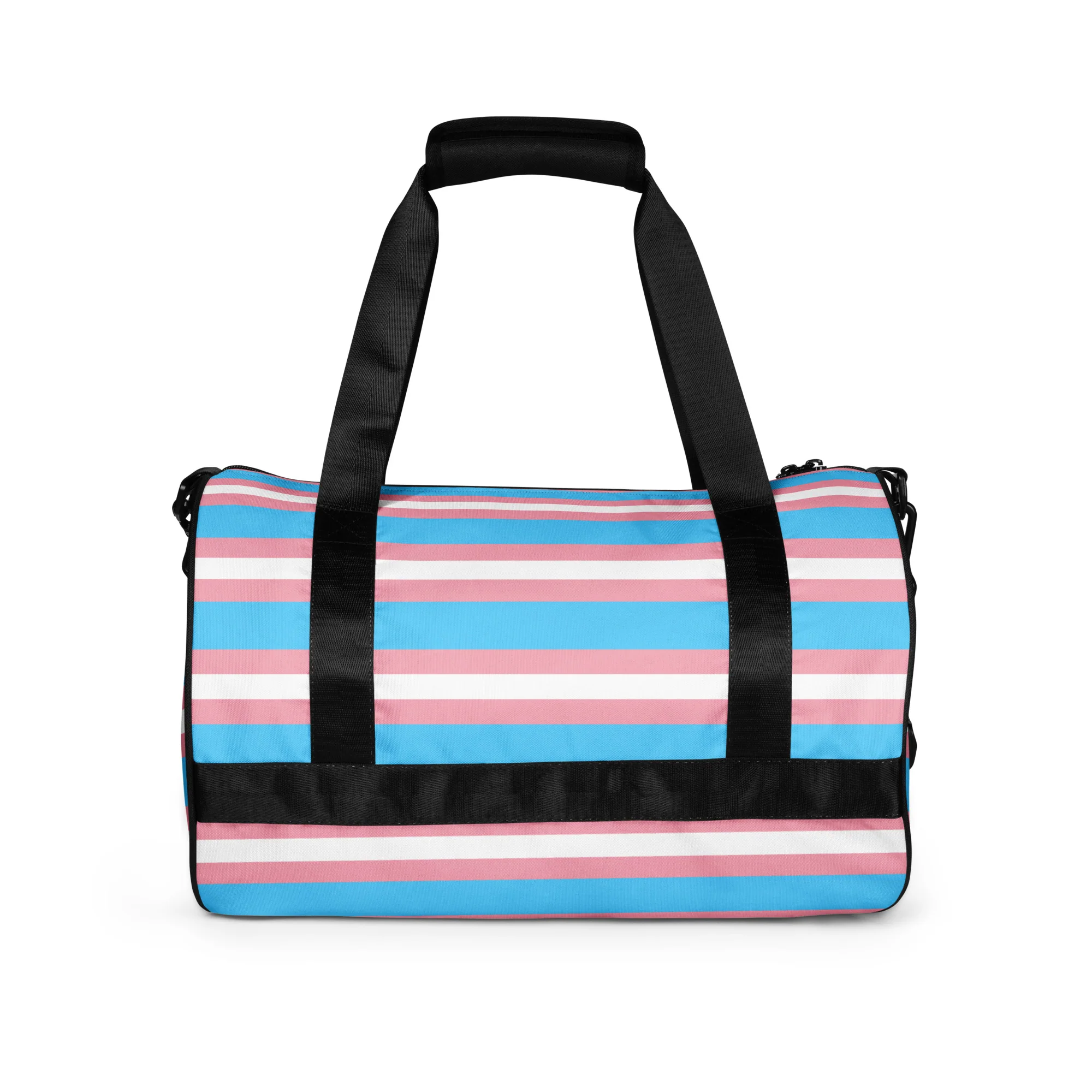 Trans Flag print gym bag - Image 8