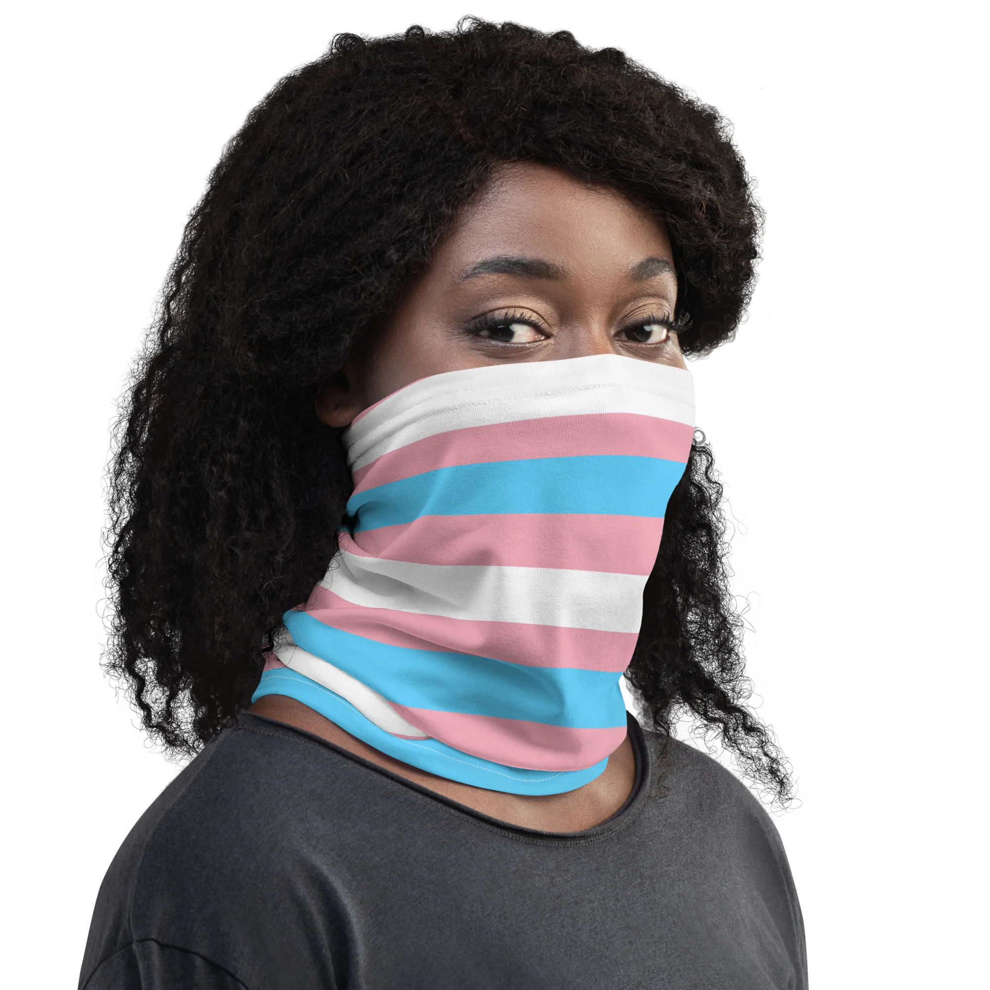 Trans Pride Neck Gaiter - Image 2