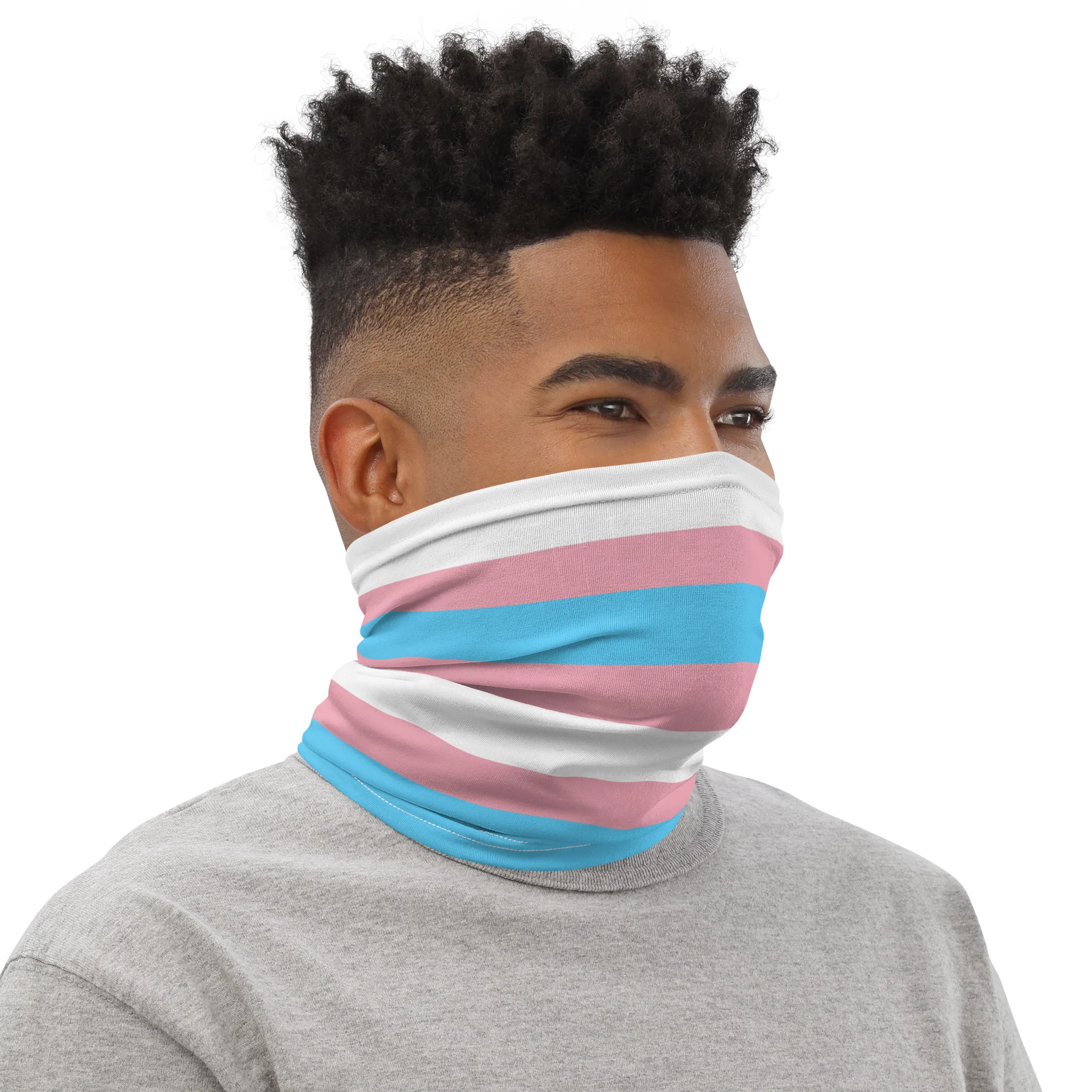 Trans Pride Neck Gaiter - Image 8
