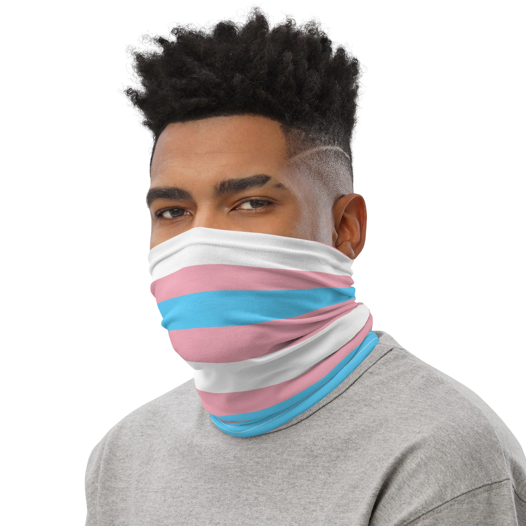 Trans Pride Neck Gaiter - Image 9