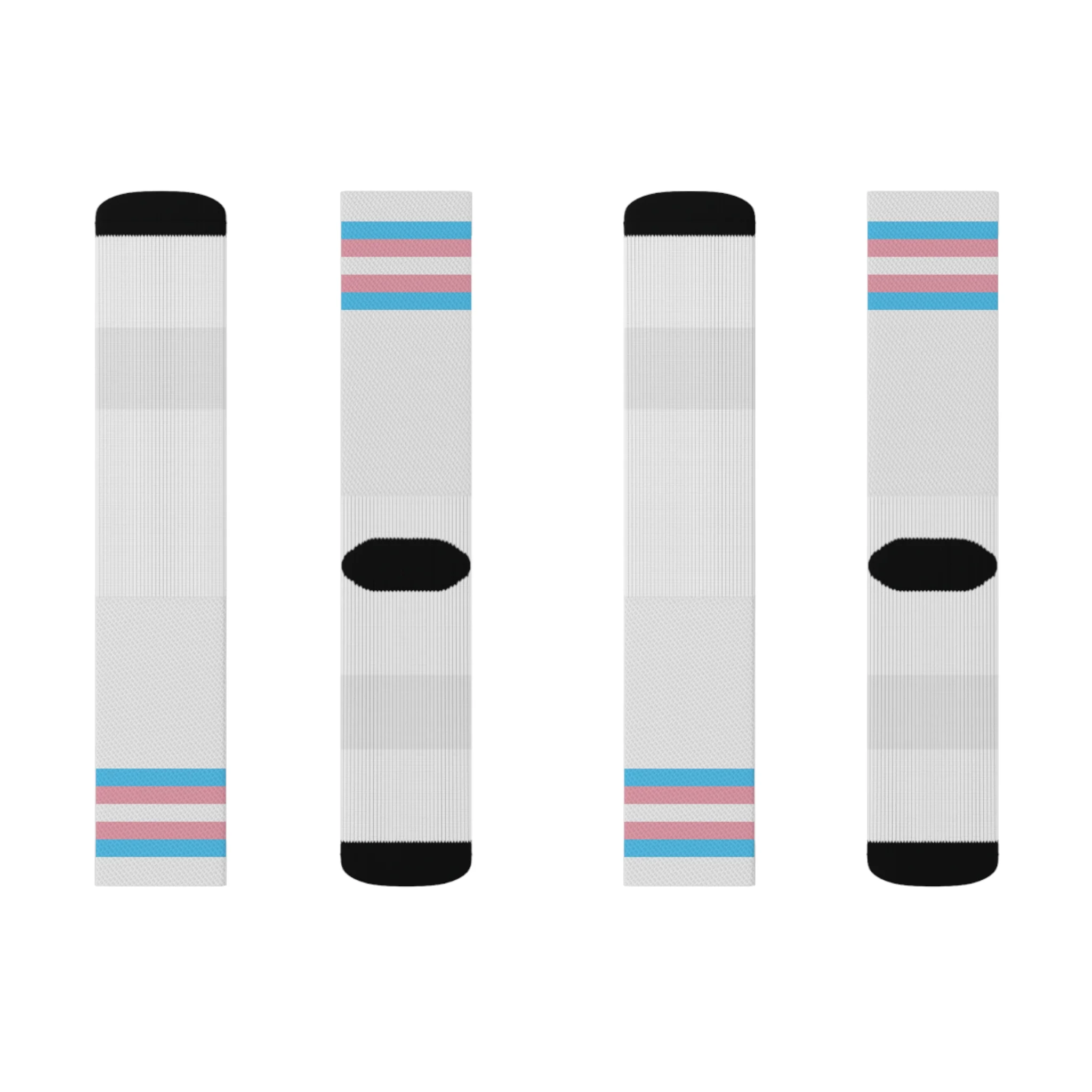White Trans Pride Socks - Image 10