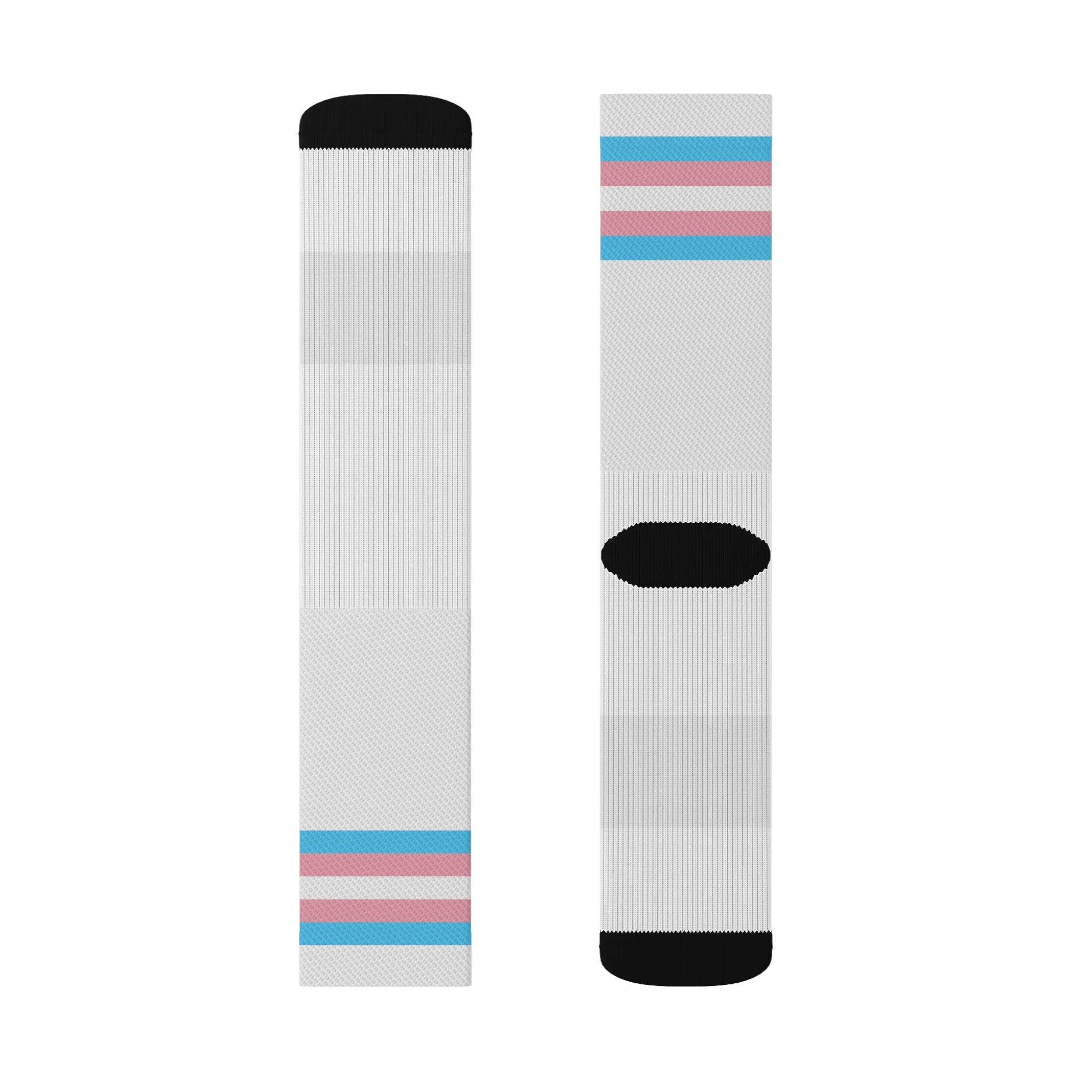 White Trans Pride Socks - Image 3