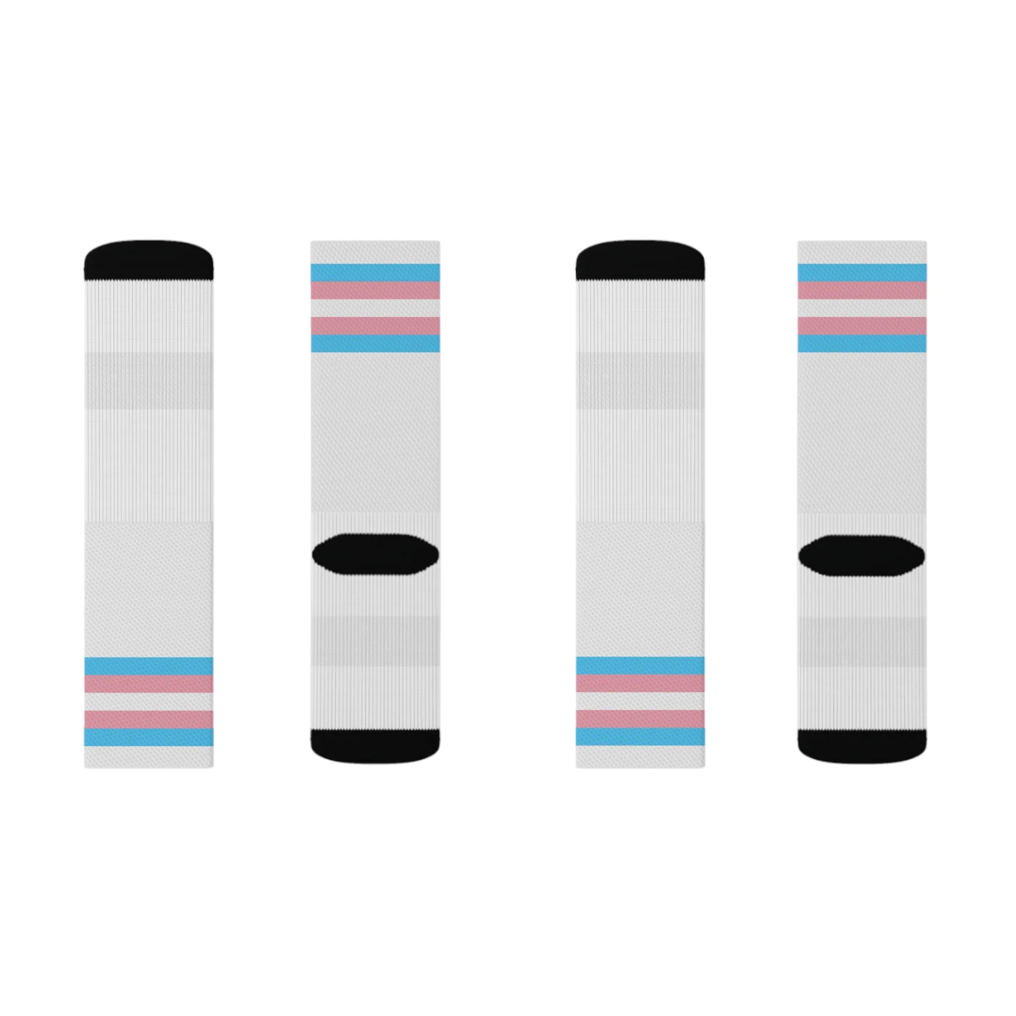 White Trans Pride Socks - Image 6