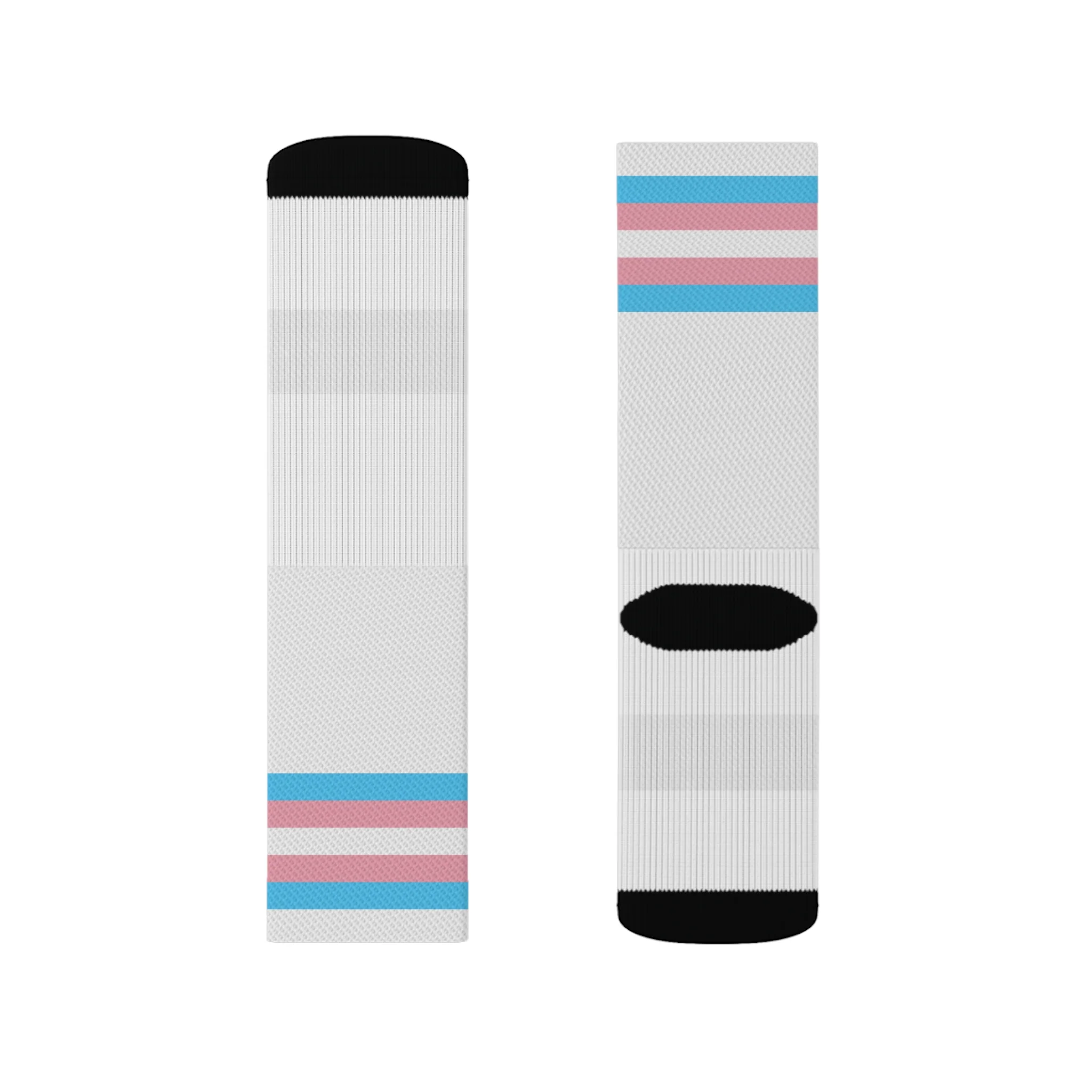 White Trans Pride Socks - Image 7