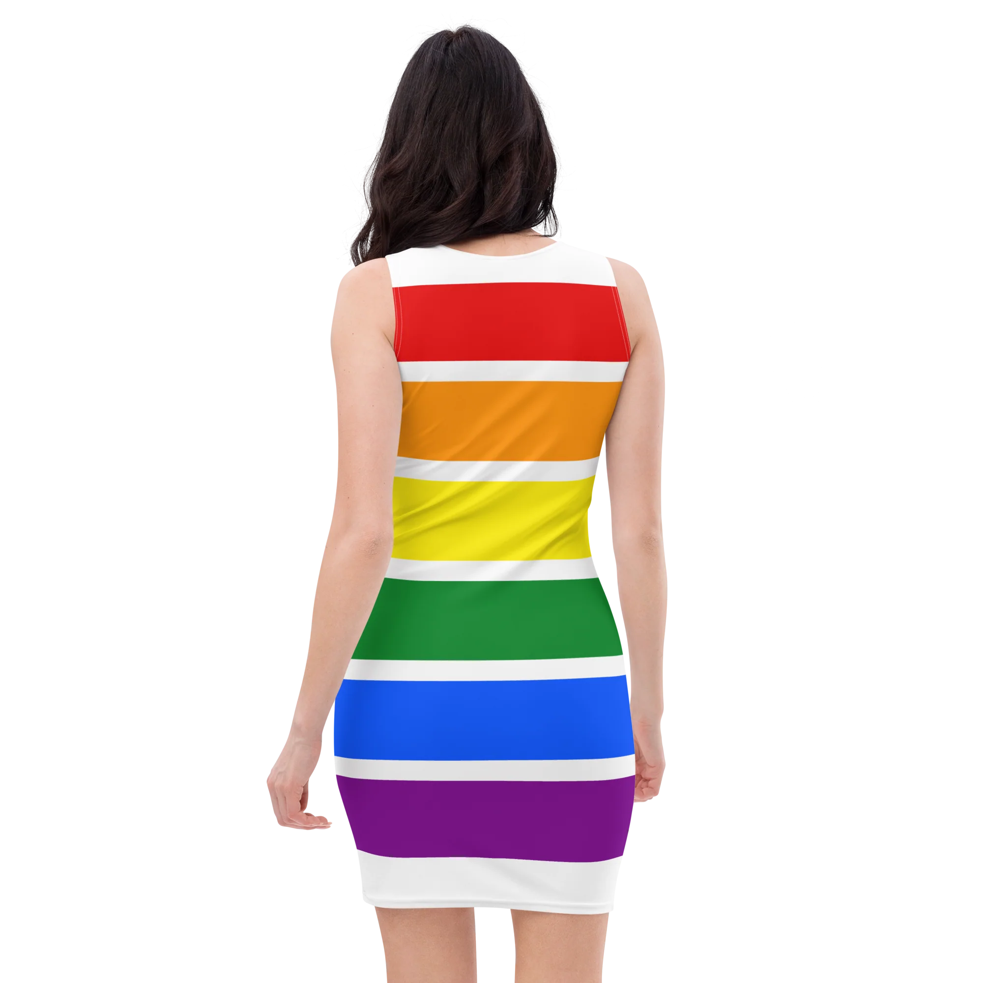 White Rainbow Dress - Image 4