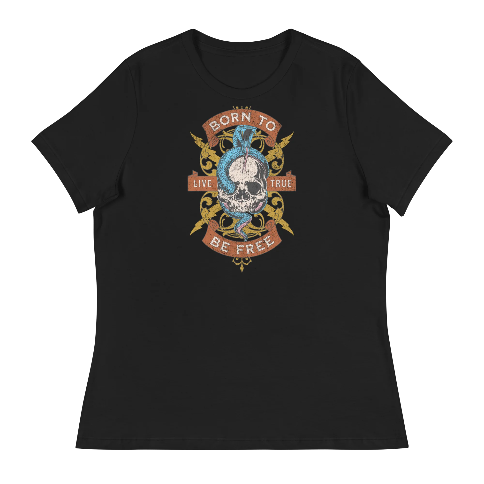 Women's Born To Be Free T-Shirt - Image 2