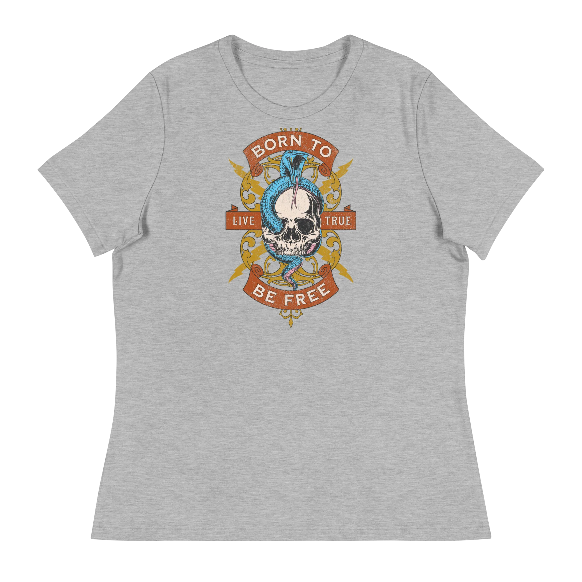 Women's Born To Be Free T-Shirt - Image 4