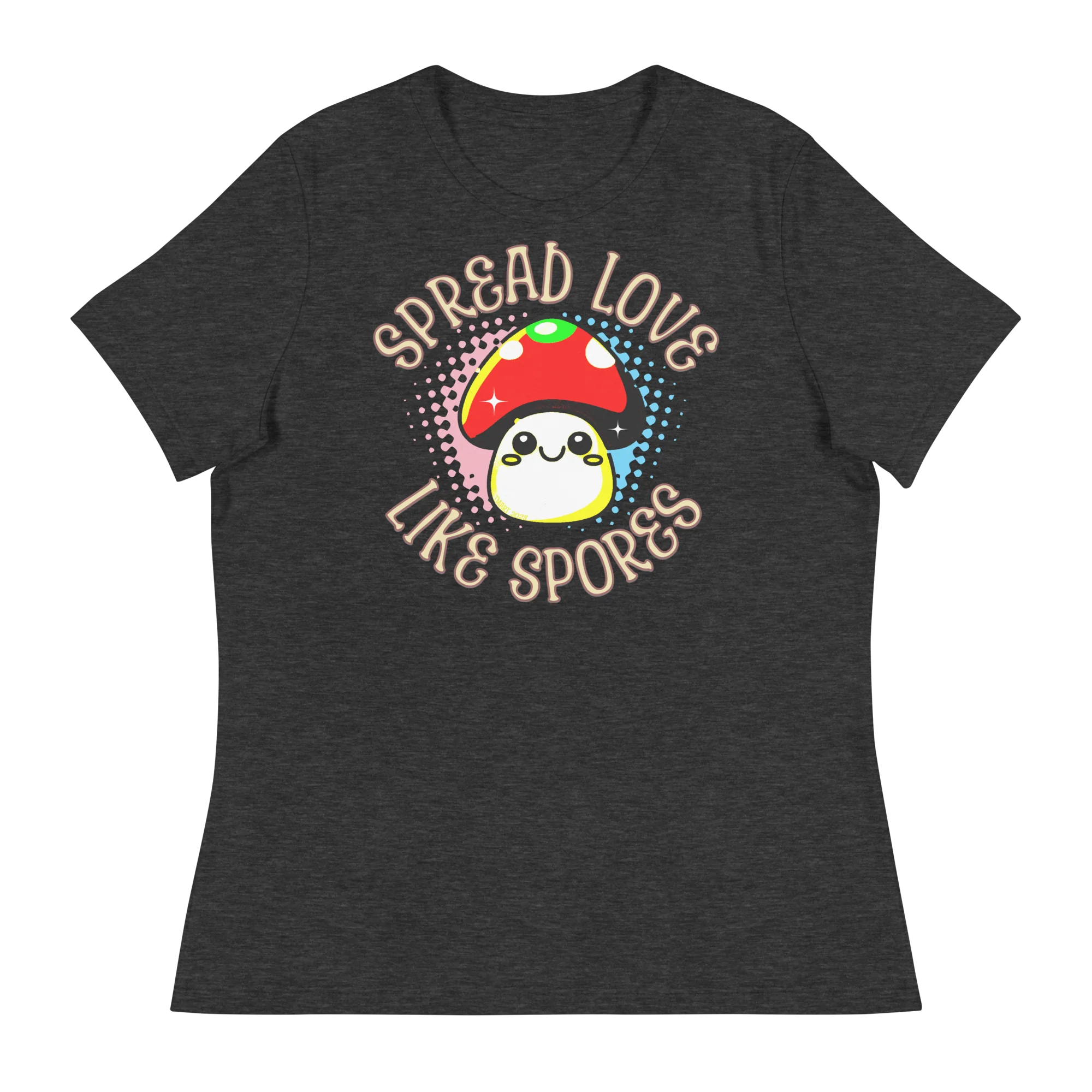 Women's Spread Love Like Spores T-Shirt - Image 3