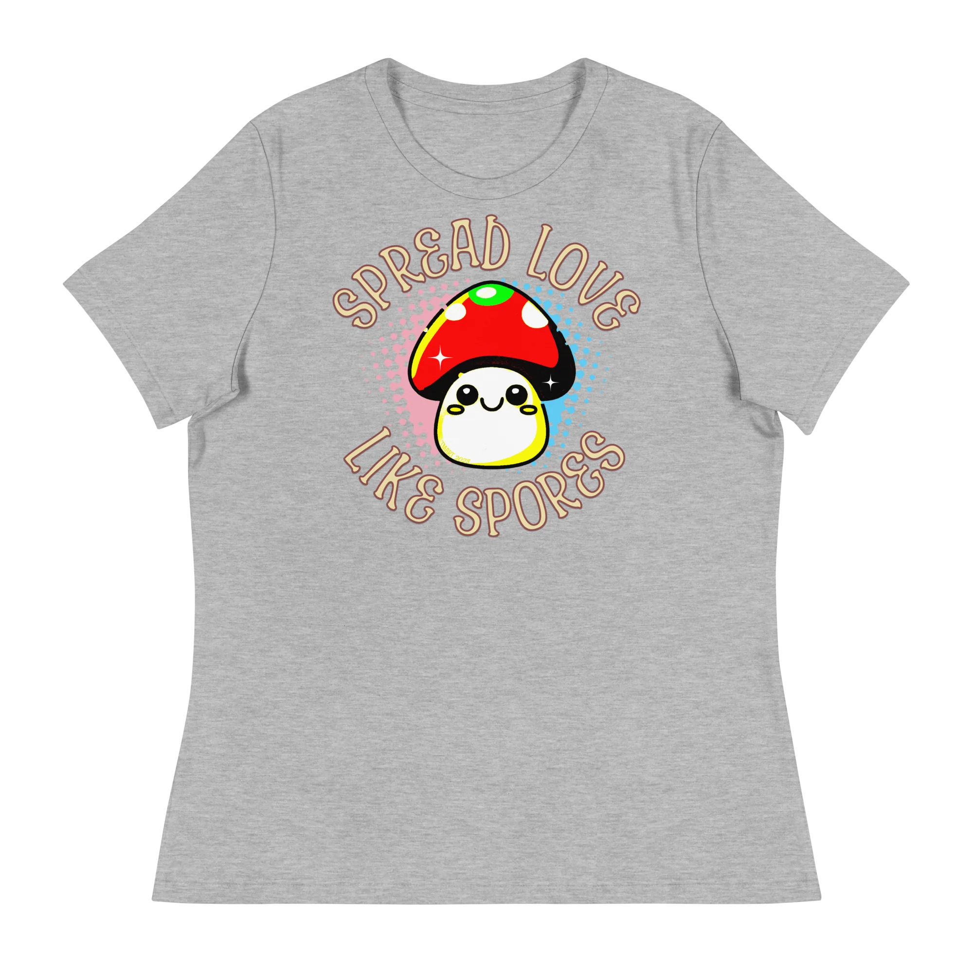 Women's Spread Love Like Spores T-Shirt - Image 4