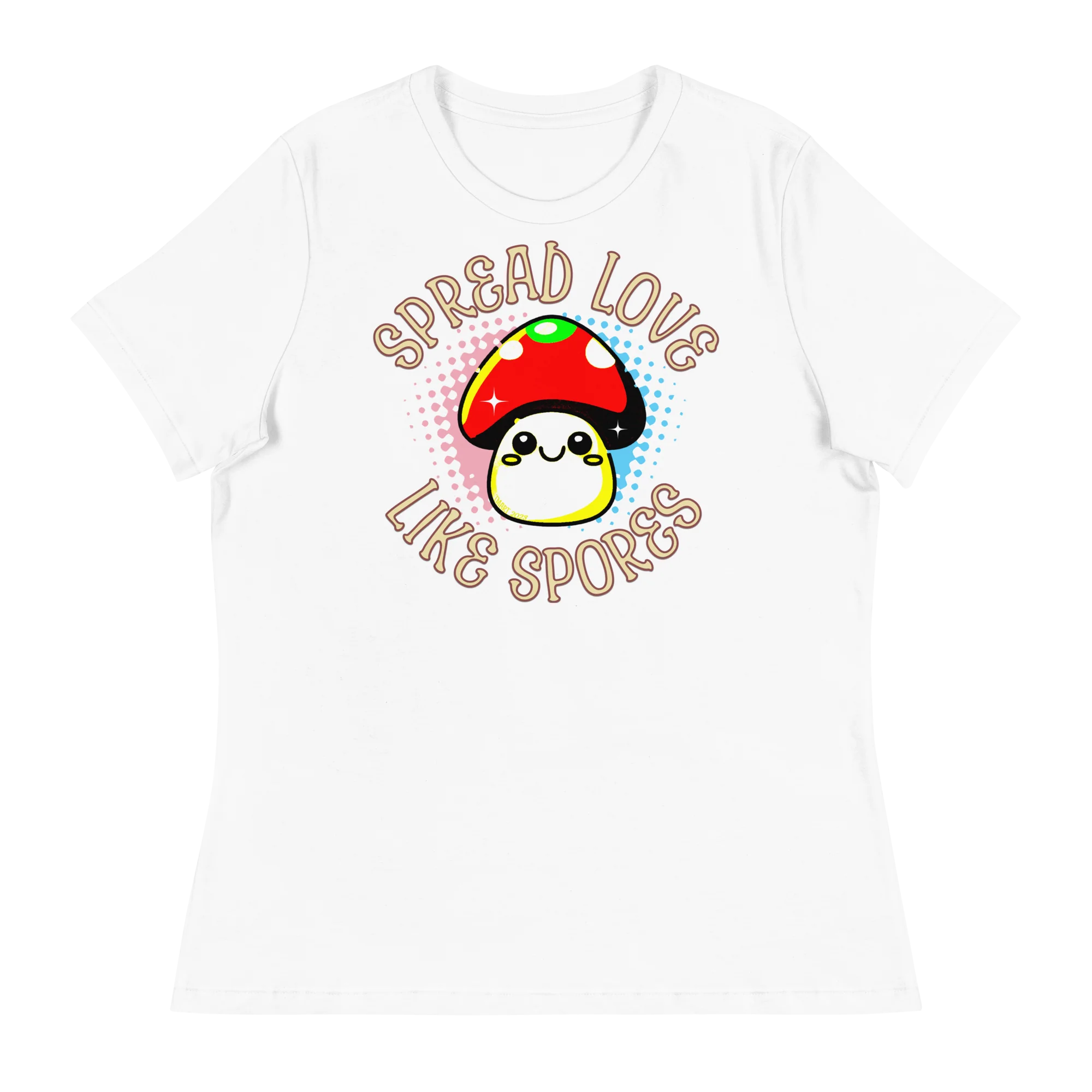 Women's Spread Love Like Spores T-Shirt - Image 5