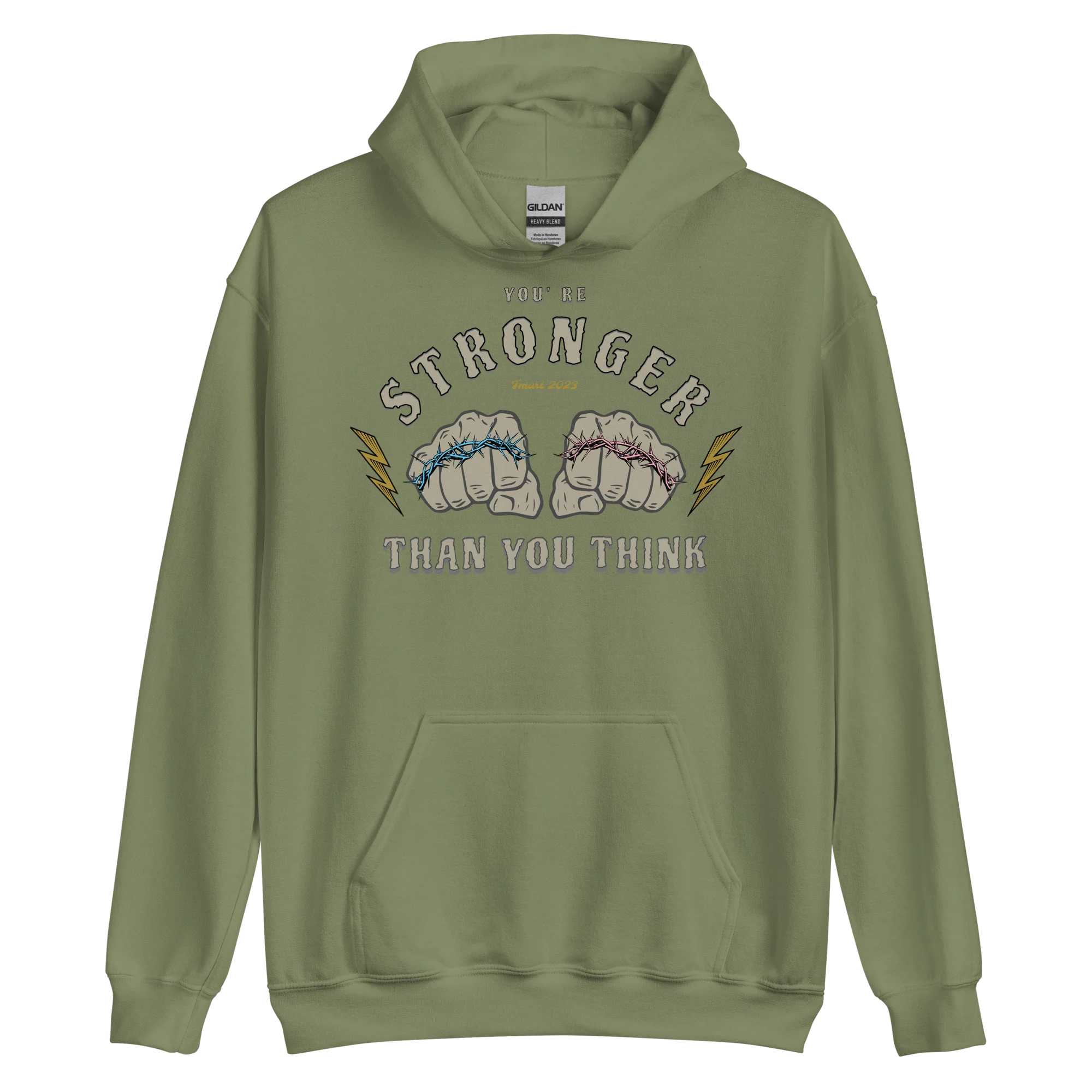 You're Stronger Than You Think Hoodie - Image 8